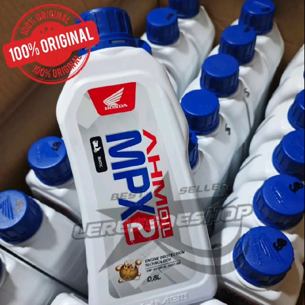 Honda AHM MPX2 MATIC 0.8L 10W-30 oli Mesin Berkualitas Tinggi untuk dan Motor Perlindungan Optimal dan Kinerja Maksimal Metik Beat Vario Scoopy Spacy