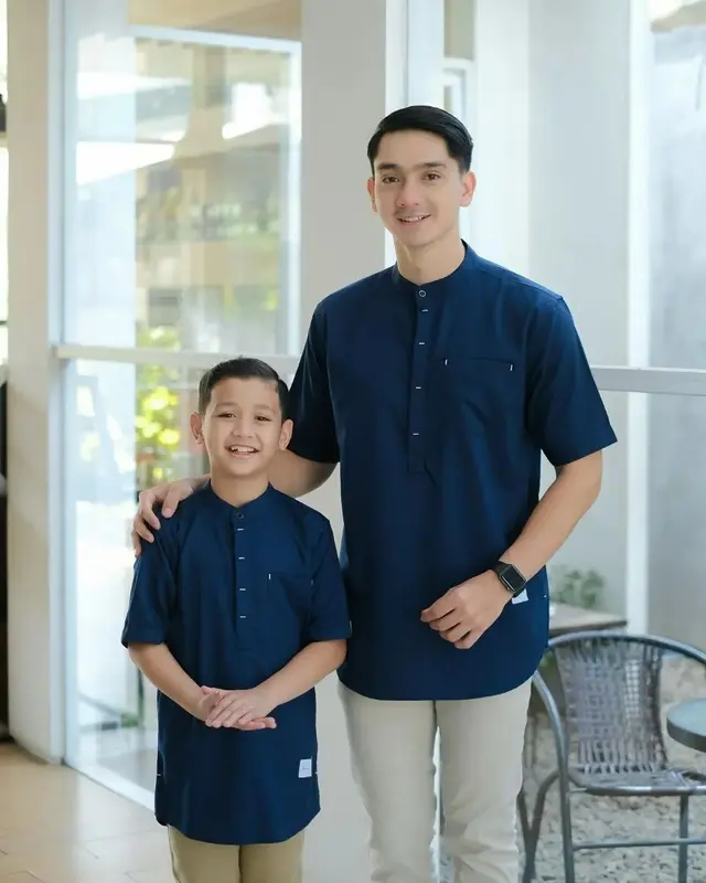 Baju Muslim Koko Kurta Lengan Pendek Terbaru Walid Katun Premium Couple Anak Ayah Terlaris Terviral Dewasa Kain Lembut Variasi Pria Panjang Setelan Linen 3