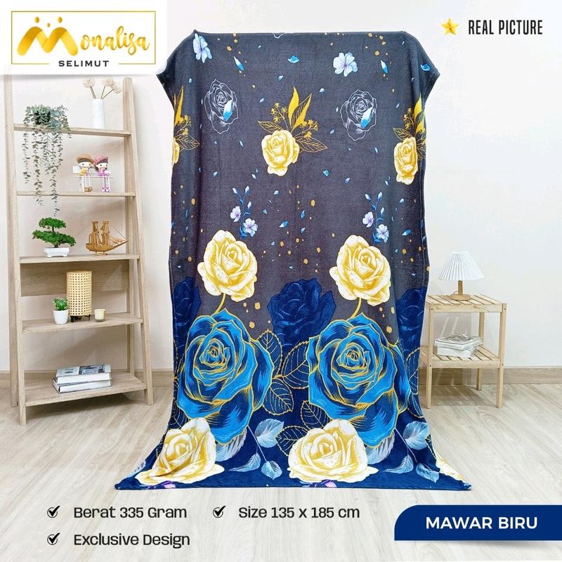 [COD] 100 RIBU ISI 5 PCS SELIMUT DEWASA UKURAN 135 X 185 CM 6
