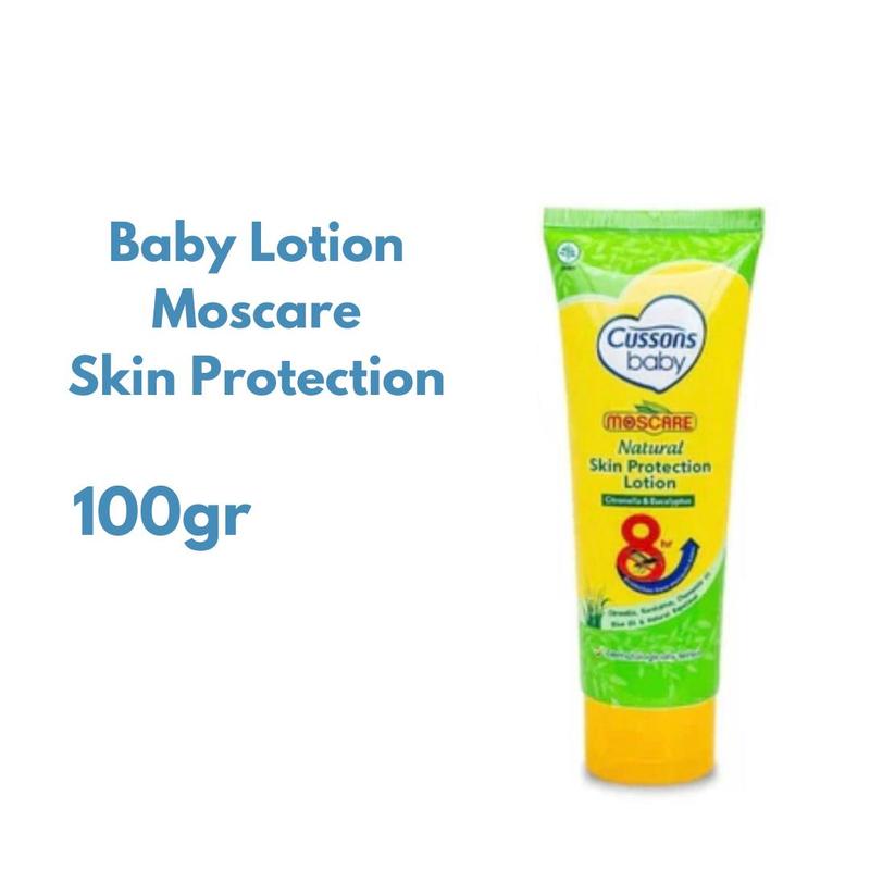 Cussons Baby Lotion Moscare Skin Protection Lotion 100ml&50ml  Kulit Bayi Anak-Anak Sensitif 1