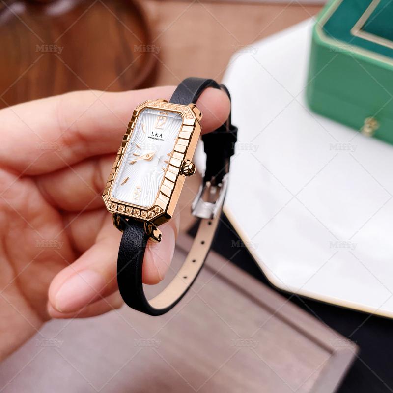 Miffy - Jam Tangan Wanita Kecil Elegan Jam Tangan Analog Akses Diamond Fashion Watch 5