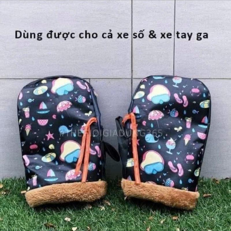  GĂNG TAY PHAO ĐI XE MÁY LÓT NỈ CHỐNG THẤM MÙA ĐÔNG GĂNG TAY. 