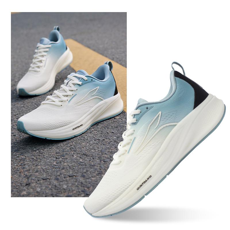 Giày Chạy Bộ Cặp Đôi, 361 Độ FeiYi 4.0, Hấp Thụ Sốc, Lưới Nhẹ, Giày Thể Thao, 672412213 / 682412213 2