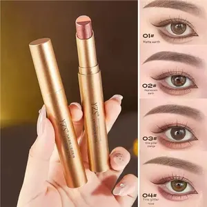 YZS Eyeshadow Stick Gradien Glitter Pemula Tahan Lama High Gloss Mudah Diaplikasikan