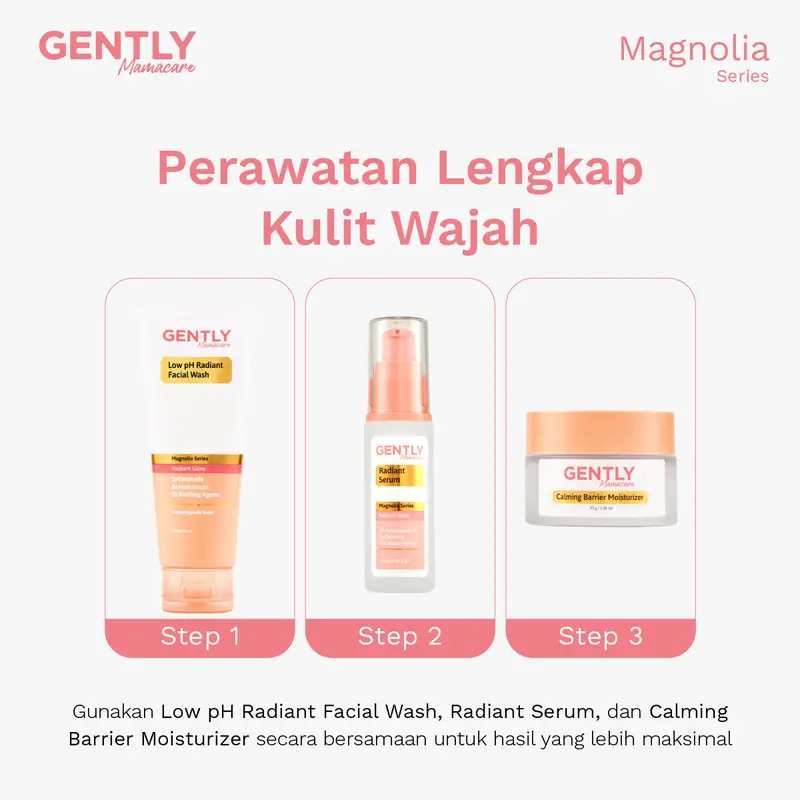 GENTLY Mamacare Face Care Routine Combo | Untuk Ibu Hamil & Menyusui 5