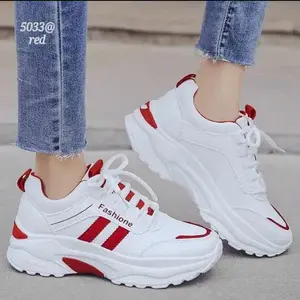 RS_Sepatu sneaker CWK fashione Trendy Terbaru Fashione Sneakers Shoes Wanita Kasual Olahraga Olahraga Musim dingin Round Toe Sport Cewek Casual