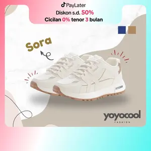 RT Sora Shoes {PROMO}/ Sepatu Wanita Sneakers / Sepatu Sport / Sepatu Fashion / Korean Style
