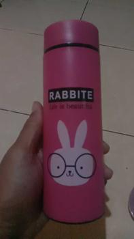 Product Review of B ( B90 ) MY BOTTLE KACA SIX OUP ANIMAL / BOTOL MINUM TANPA DUS Plastik Kitchenware Water from a**9 1