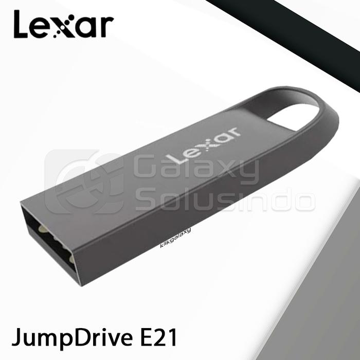 Gambar LEXAR JUMPDRIVE E21 USB 2.0 Flash Drive - 8GB / 16GB / 32GB - 8GB dari GASOL MALANG Kota Malang Tokopedia