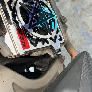 COVER RADIATOR SPINNER BINTANG VEXA TYPE MIRROR VARIO STYLO PCX NMAX AEROX ADV LEXI NSA AUTOPARTS