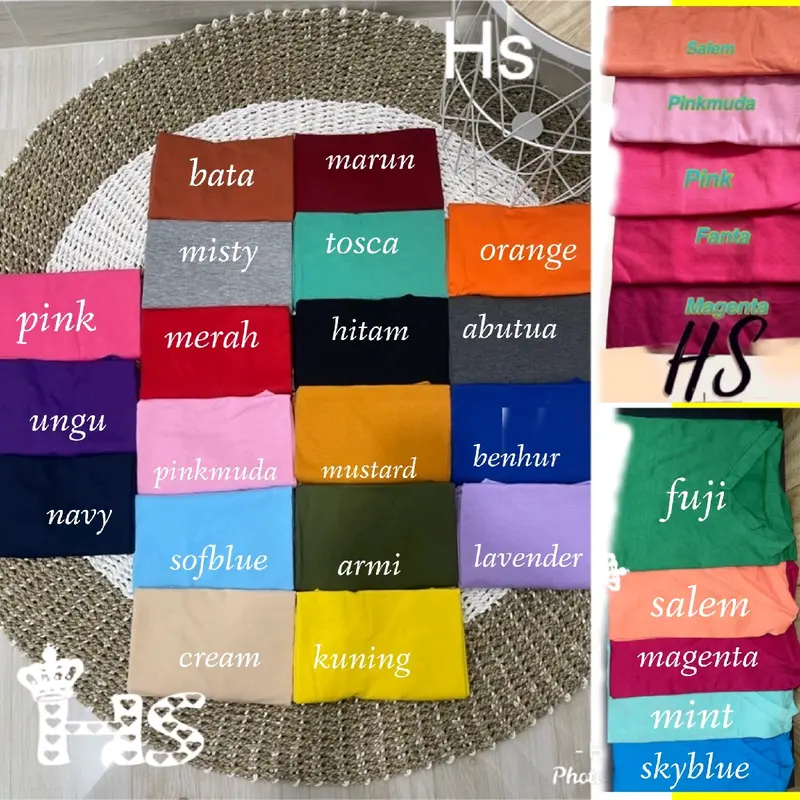 Tshirt vneck polos Kaos Pendek Melar 7