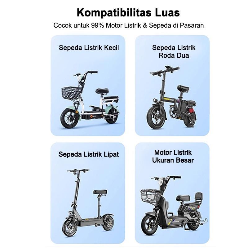 Cover Jok Universal Sepeda Listrik – Anti Air & Anti Panas, Melindungi Dudukan dari Retak dan Pudar