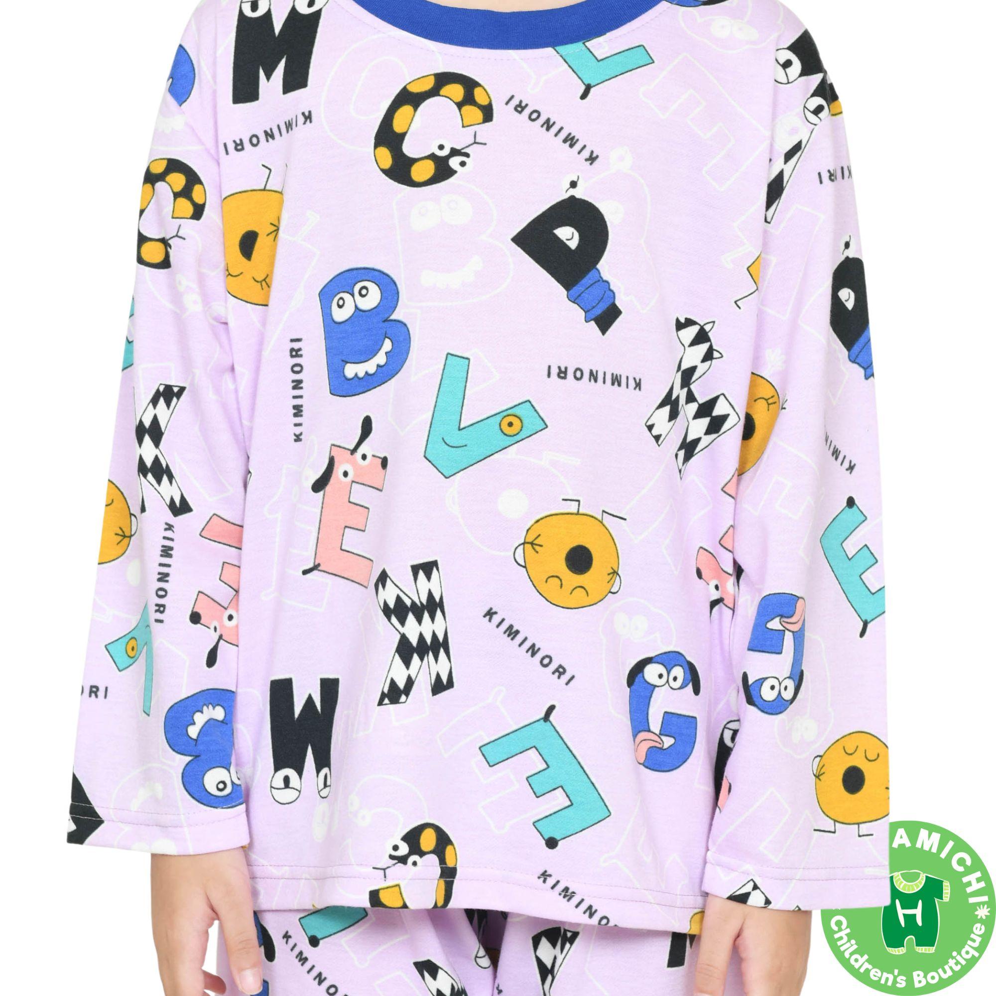 Kiminori ABIAN.PP Setelan Baju Anak Perempuan Lengan Panjang