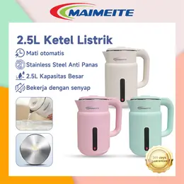 MAIEMEITE COD Teko listrik pemanas air 2,5 Liter anti suara Baterai