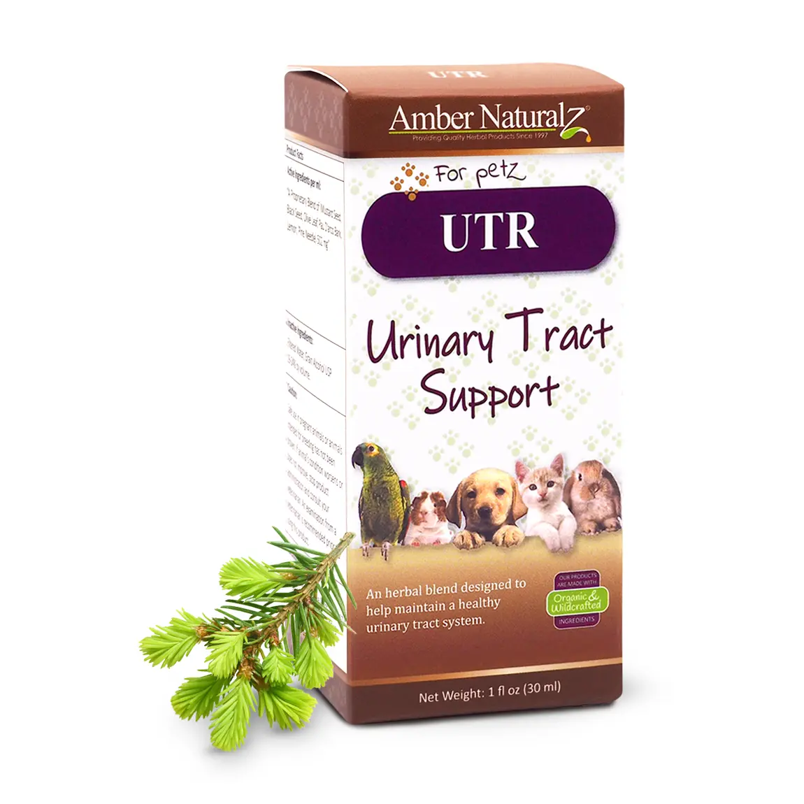 Amber Naturalz UTR™ Urinary Tract Support | Urinary Tract Support | Holistic Healthcare for Dogs and Cats