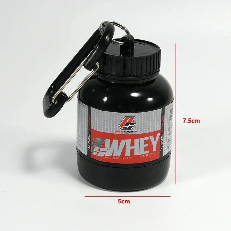 Cốc Bổ Sung Protein, Cầm Tay, Chai Bột Protein, Nhiều Mẫu Có Sẵn, 100ml, Chai Cầm Tay Mini, Có Móc Chìa Khóa, Cốc Lưu Trữ Mini, Chai Bột Protein, Móc Chìa Khóa, Thích Hợp Sử Dụng Ngoài Trời 3