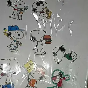 [50 Pcs] Sticker Pack SNOOPY Aesthetic Vinyl Waterproof untuk Dekorasi Laptop Thumblr Casing HP DIY