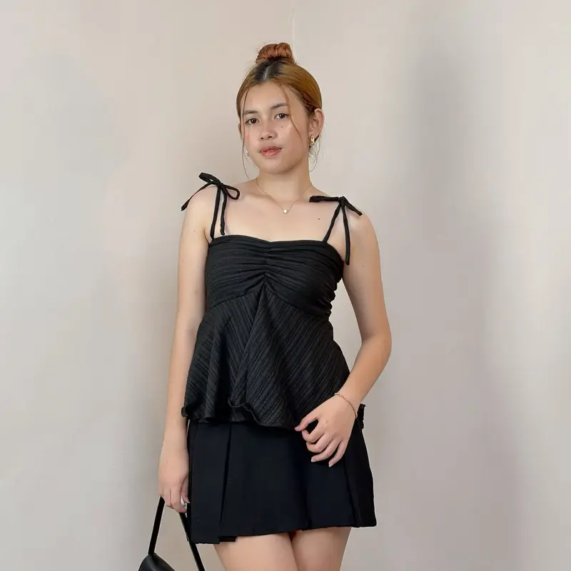 Atasan wanita tanktop yuki bisa adjust