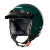 Gambar Cargloss CFM Retro Helm Half Face - Forest Green - M dari Cargloss Helmets Kab. Bogor 1 Tokopedia