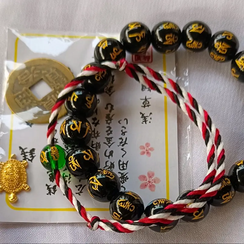 Gelang Jade Hitam Black Onyx Aksesoris 3