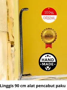 Linggis Cobra 90cm alat pencabut paku ? linggis alat pencungkil paku / alat bangunan model cobra perkakas tukang bangunan baja
