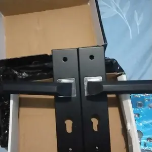 Gagang Kunci Pintu / Handle Pintu Komplit Ukuran Tanggung / Tanggung 20 cm Kotak Garis Gagang Pintu Rumah Minimalis Komplit