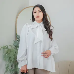 Bigissimo - Aleira Baju Kerja Basic Nyaman Panjang Bigsize Jumbo