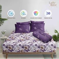 Gambar Lady Rose Prime - Sprei Queen 160x200 Tinggi 30Cm Bantal 4 - Petunia dari Lady Rose Sprei Kab. Bandung 1 Tokopedia