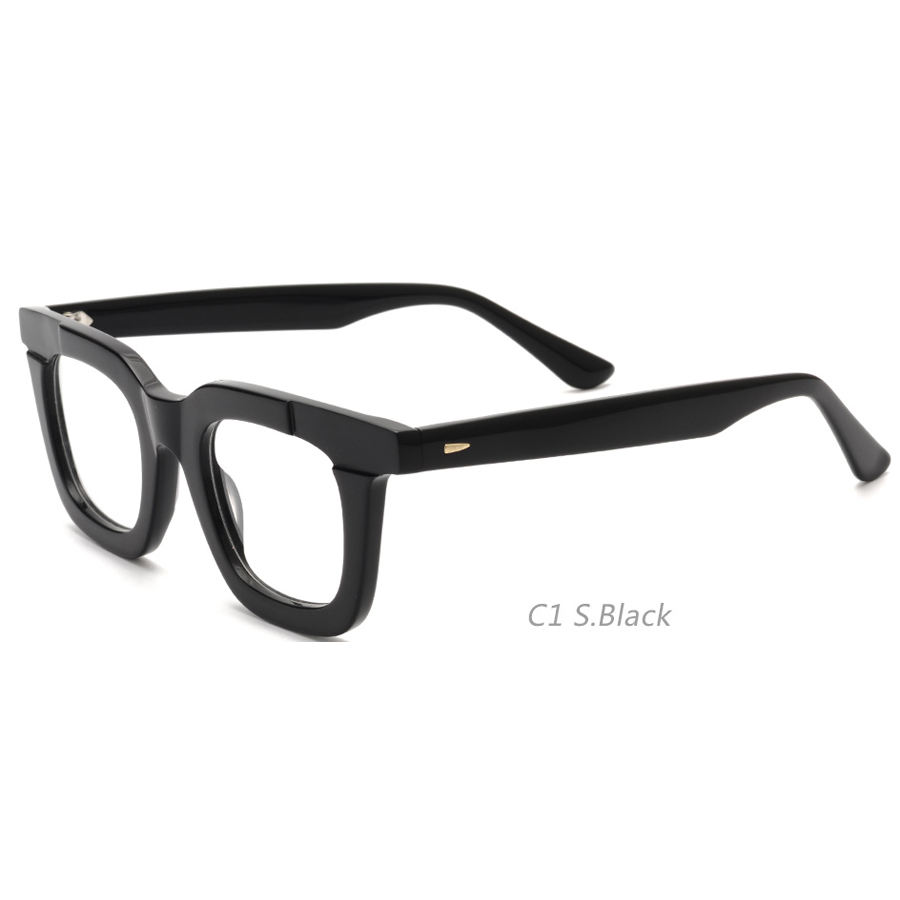 [Beli 1 Gratis 1] Kacamata Kotak Premium Frame Skena Unisex Pria dan Wanita Lensa Minus Photocromic Antiradiasi Blueray Bluecromic Eyewear Glasses