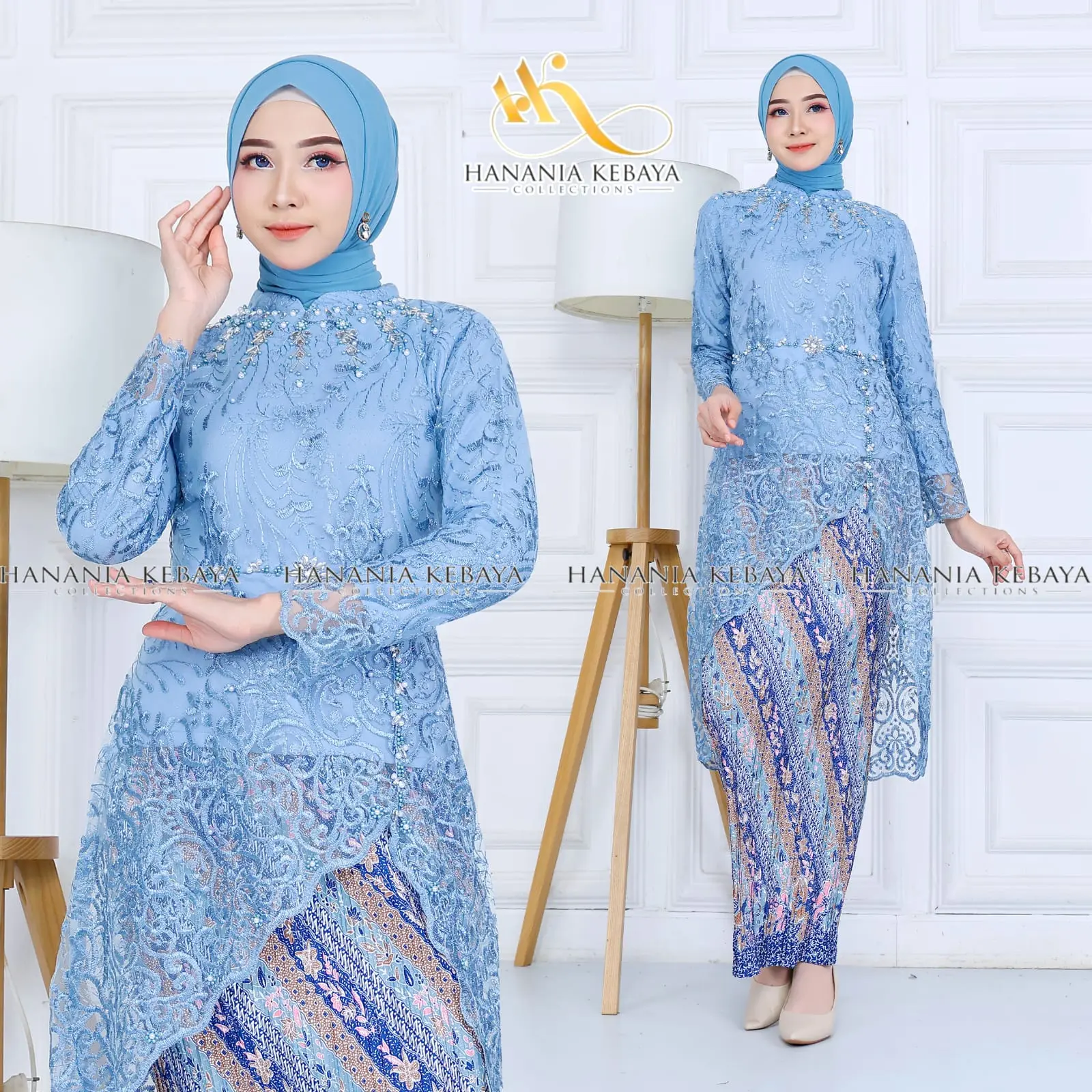 SET KEBAYA MODERN KEJORA BELAH PINGGIR SERAGAM WISUDA PAYET ELEGAN BAJU KONDANGAN WANITA MEWAH