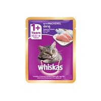 Gambar WHISKAS POUCH MACKEREL 80 GR dari Hypermart Gresik Mall Kab. Gresik 1 Tokopedia