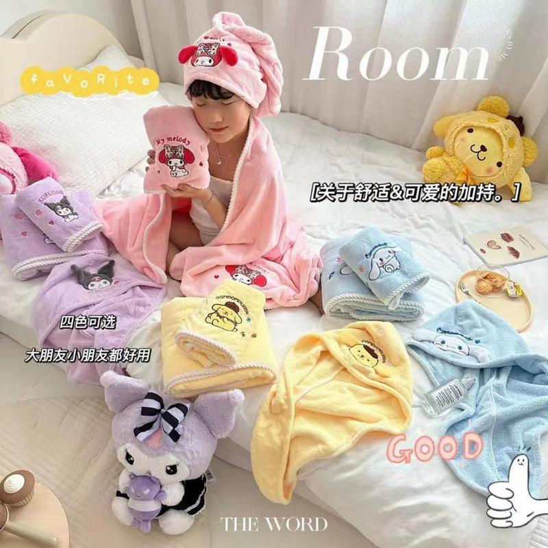 Handuk Karakter Handuk Mandi Handuk Wajah Handuk Kepala 70x140cm 35x75cm Bahan Microfiber 0