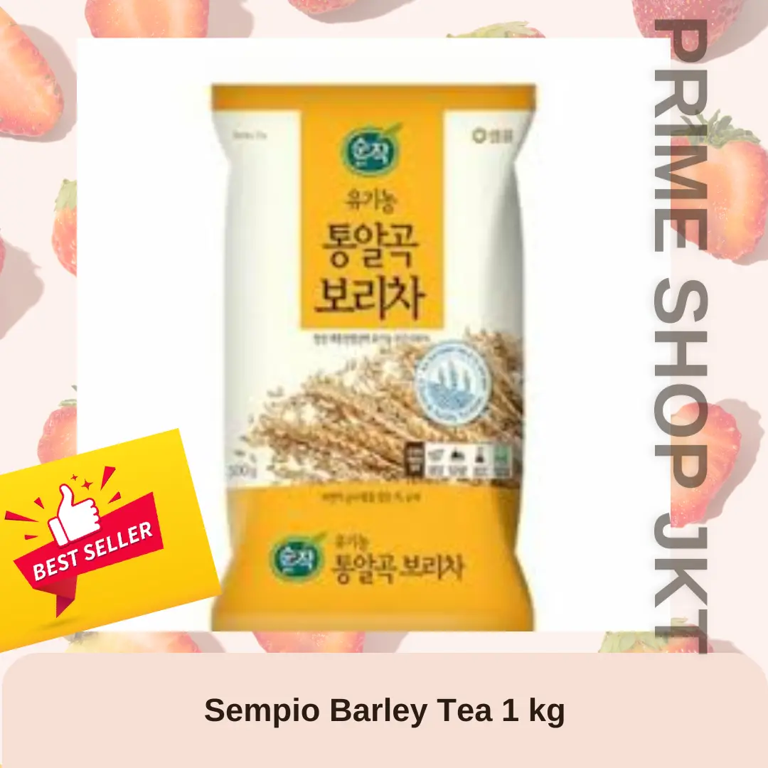 Korean Roasted Barley Tea - Boricha - Teh Gandum Korea 1kg Import