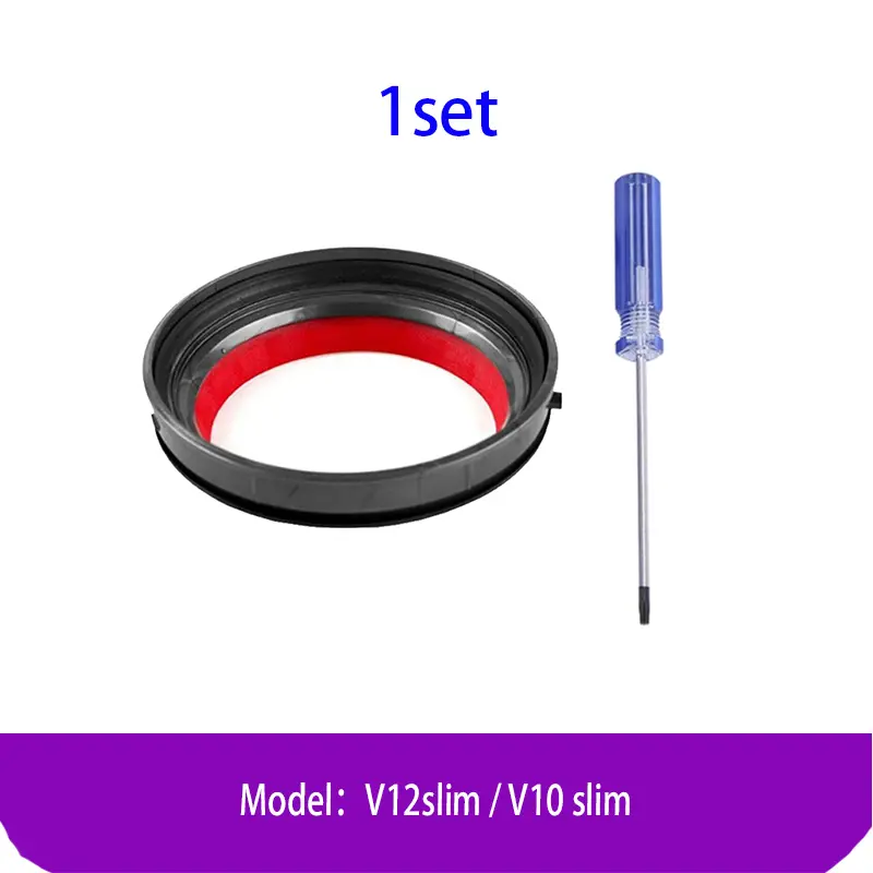 Sealing Rings Fitting For Dyson v12 V10 Slim /SV18 SV20  Vacuum Cleaner Dust Bin Box Repair spare parts Accessories