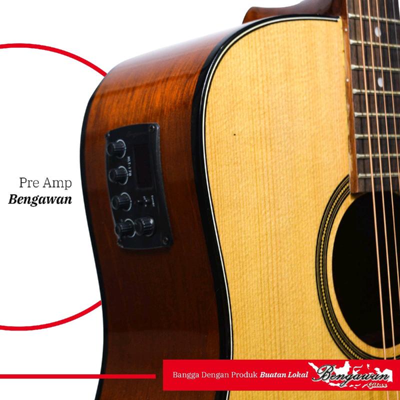 Bengawan Gitar AC 912 Akustik Elektrik 2