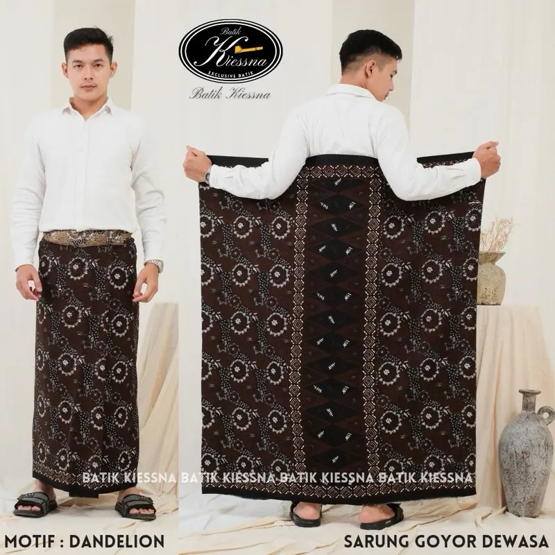 SARUNG SANTUNG BATIK PRIA MOTIF GUS IQDAM GUS KAUTSAR DEWASA SARUNG MOTIF BALIMUN SARUNG SANTRI Pekalongan 0