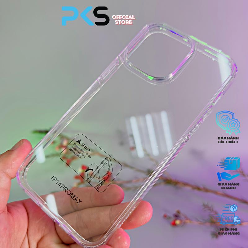 Ốp Lưng X-Level Ice Crystal Trong Suốt Chống Sốc cho i Phone | Phụ Kiện Sịn Cao Su