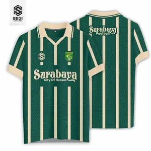JERSEY RETRO PERSEBAYA BONEK / SURABAYA CITY OF HEROES / CASUAL VINTAGE / JERSEY SUPORTER Sport oversize Baju Hockey