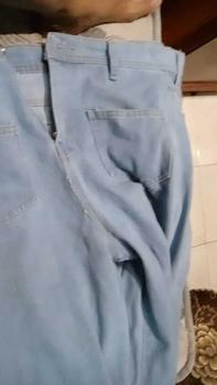 Product Review of BOSENOM- Celana kulot jeans wanita HighWaist wide leg kantong depan jins Panjang Cewek from S**n M**n 0
