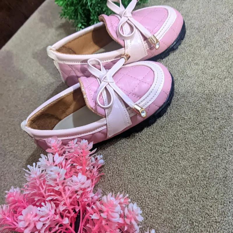 spatu Sneaker kasual balet anak wanita cantik imut terbaru Fashion 4