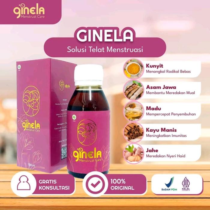 Gambar Madu Ginela Menstrual Care 1 BOX - Madu Datang Bulan Temani Hari Merahmu dari Ginela ID Kota Tangerang Selatan Tokopedia