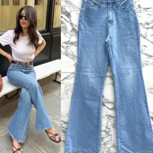 Cutbray Jeans Vintage Ukuran Standar dan Jumbo Stretch Nyaman