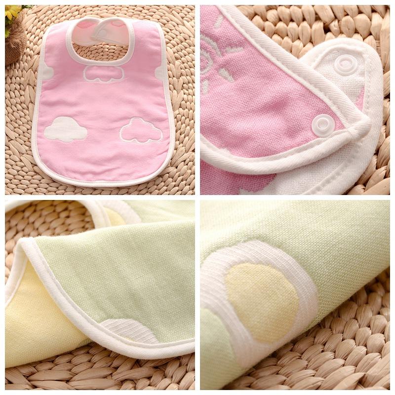 Product Introduction of Baby Washable U Shaped Bib Toddler Absorbent Soft Bib Gauze Saliva Towel 26