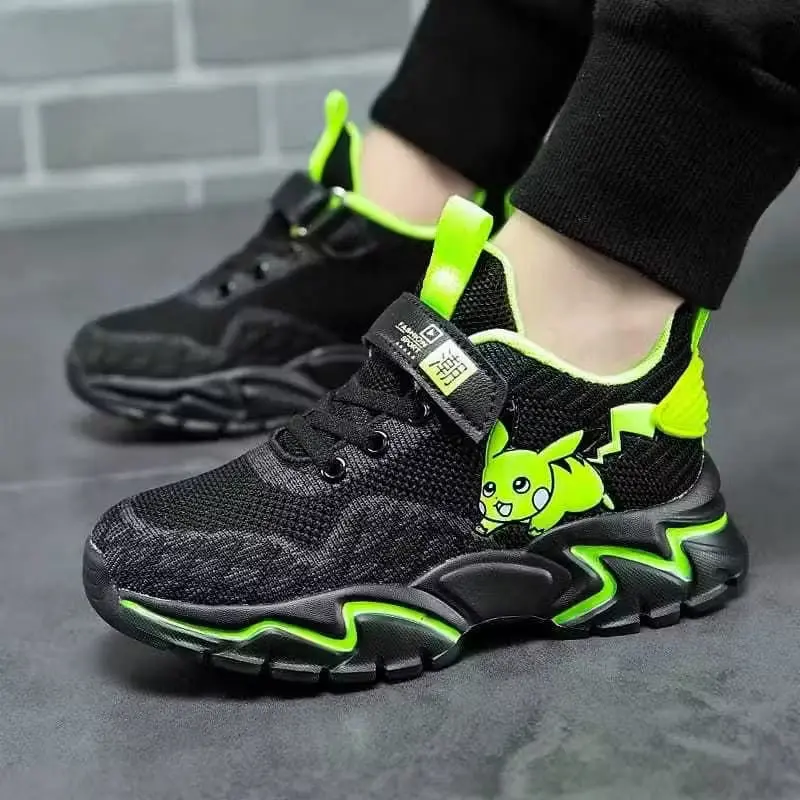 Sepatu Pokemon Anak Laki Laki Rizkya Queen Sepatu Fashion Anak Sepatu Sekolah Anak Karakter Pikacu