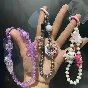 Ganci Gantungan Kunci Manik Manik Luxury