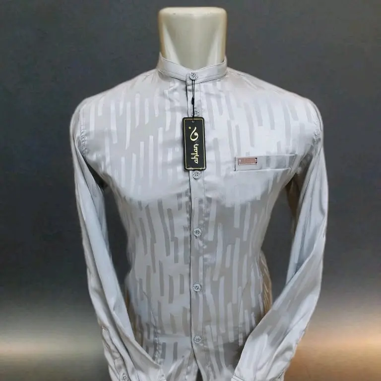 KEMKO (KEMEJA KOKO) AHLAN- LENGAN PANJANG, BAHAN JAGUAR SILK MOTIF TERBARU 2