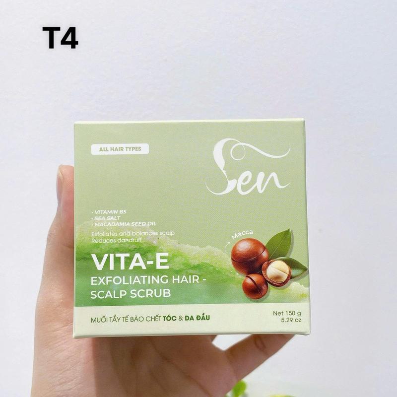 T4_ Tẩy tế bào chết cho tóc và da đầu 150g
