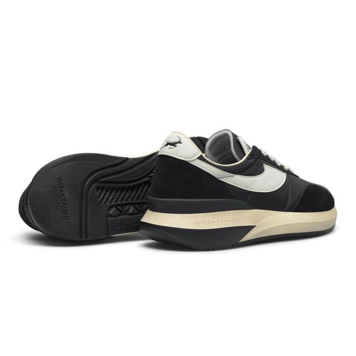 compas velocity black white Sepatu Sneakers Pria/Wanita Terbaru 1