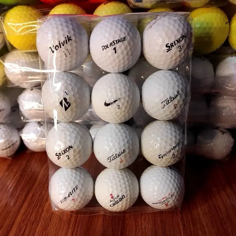 Bola Golf Grade B merk campur /12pcs