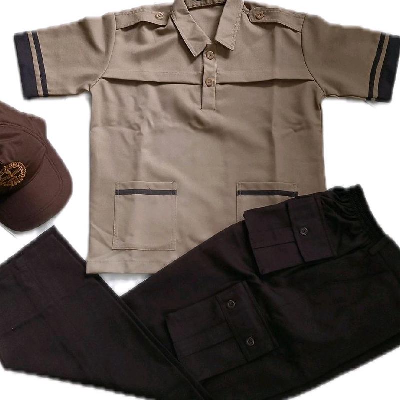 seragam sekolah baju siaga pendek anak laki2 sd /  celana pdl panjang bahan rapillo 5